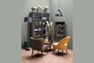 Miniature Vitrine en bois foncé Durbuy 2