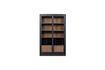 Miniature Vitrine en bois noir James 1
