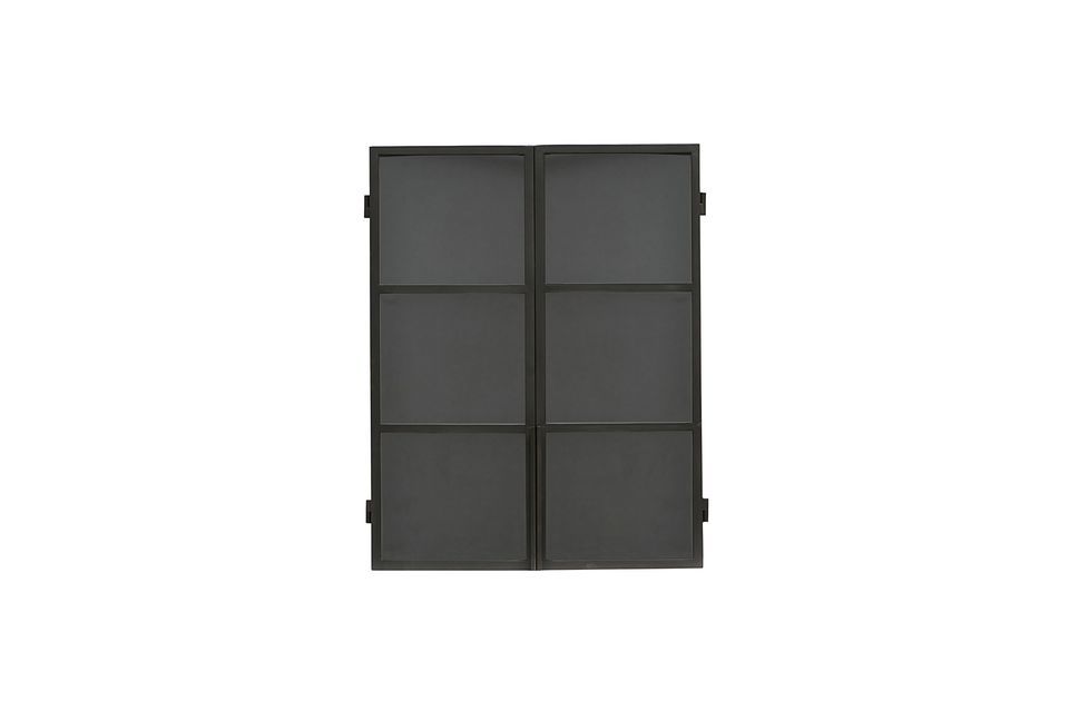 Vitrine en verre et fer noir Hanging House Doctor