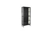Miniature Vitrine haute en fer noir Rob 1