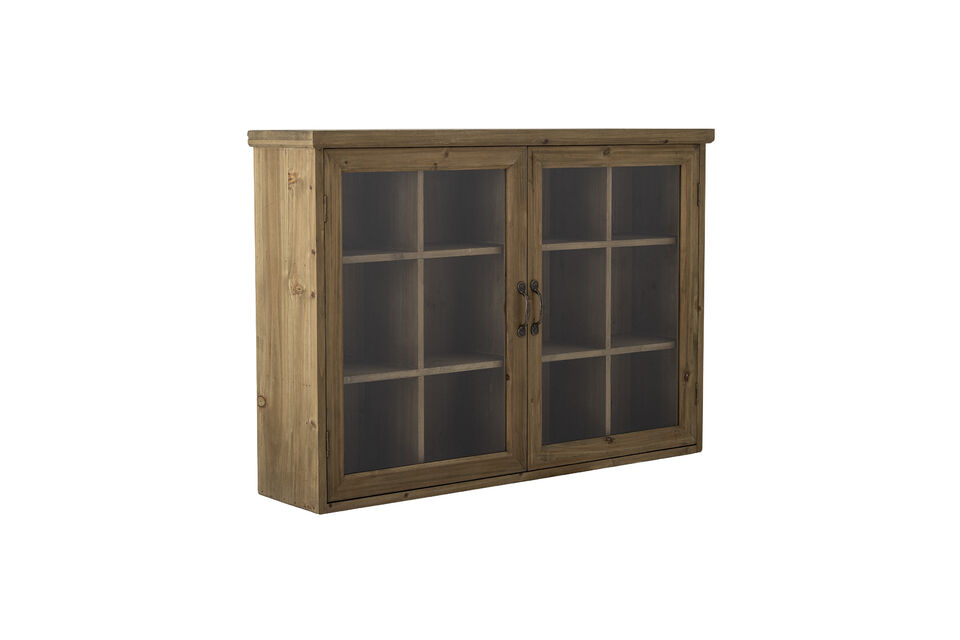 De kast is ideaal voor het opbergen en tentoonstellen van je favoriete items