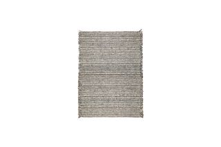 Vloerkleed 170x240 cm van wol grijsblauw Frills