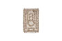 Miniatuur Vloerkleed 90x150 cm Wol en Jute Naturel Rostro Productfoto