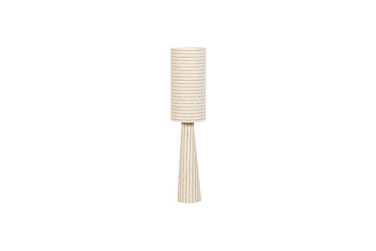 Vloerlamp 130xØ30 cm Metaal en Bouclé Naturel Loft Productfoto