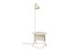 Miniatuur Vloerlamp van beige metaal Lustor Productfoto