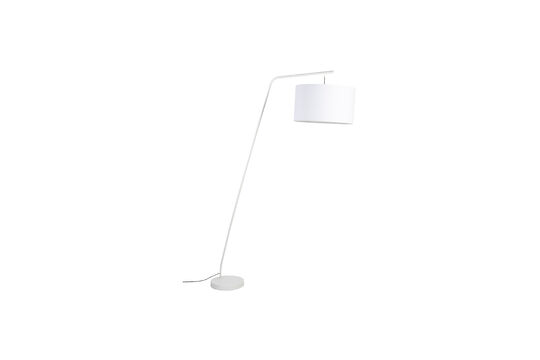 Zie de productbeschrijving vloerlamp van wit metaal Martine Vloerlamp van wit metaal Martine