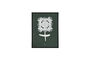 Miniature Wall art 30x40 cm Dark green and White HDTale Clipped