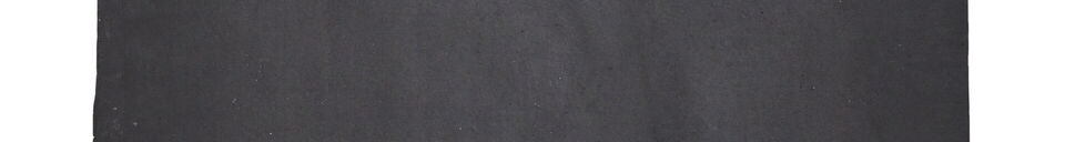 Material Details Wall art in recycled cotton matte black HDMachie