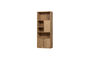 Miniature Wall Cabinet 77 cm Natural Matt Oak MODULAIR Clipped
