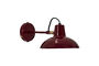 Miniature Wall lamp 30 cm iron red HDDesk Clipped