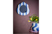 Miniature Wall Mirror 39x38 cm Blue Polyresin Travis 4