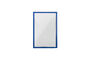 Miniature Wall Mirror 40x60 cm Blue MDF Atle Clipped