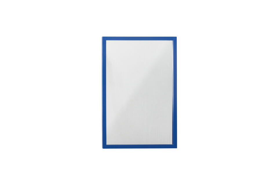 Wall Mirror 40x60 cm Blue MDF Atle Bloomingville