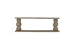Miniature Wall shelf 80 cm in nature MDF Solan 1
