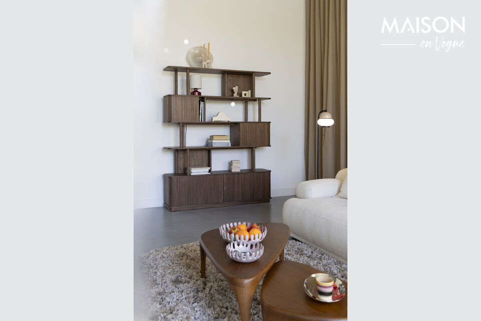 Do you want to store or display? With the Barbier Bookcase from Zuiver