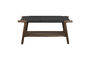 Miniature Walnut Oak Wood Bench Kintaro Clipped