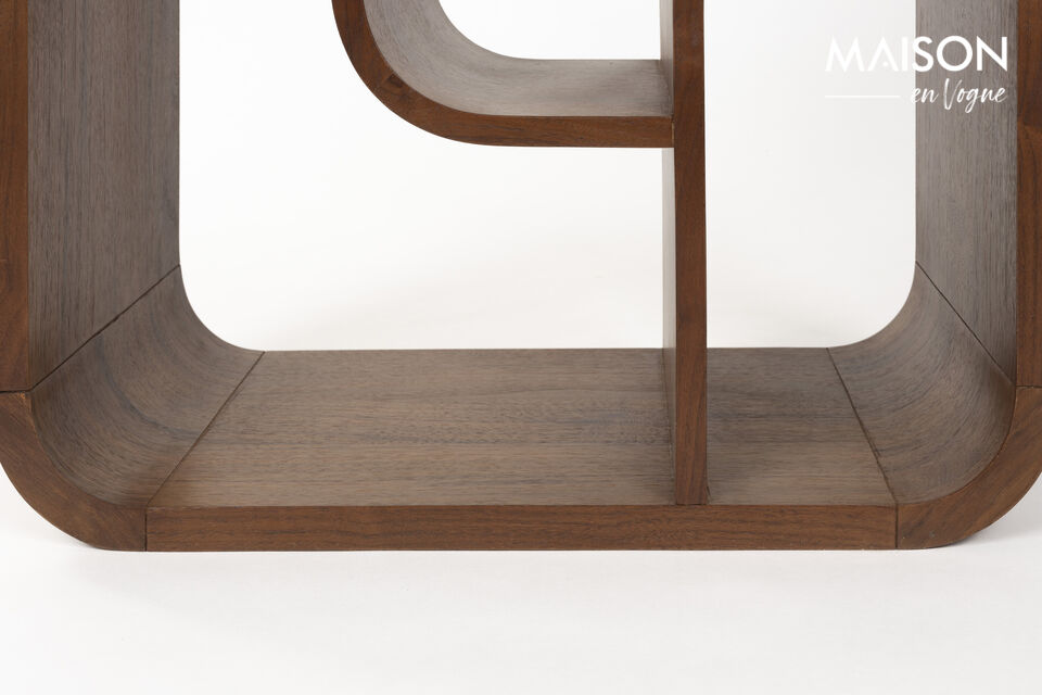 Walnut shelving unit Seven - 4