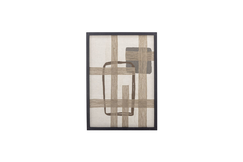 Wanddecoratie 50x70 cm bruin katoen Bie Bloomingville