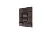 Miniatuur Wanddecoratie betonlook bruin Axis 1