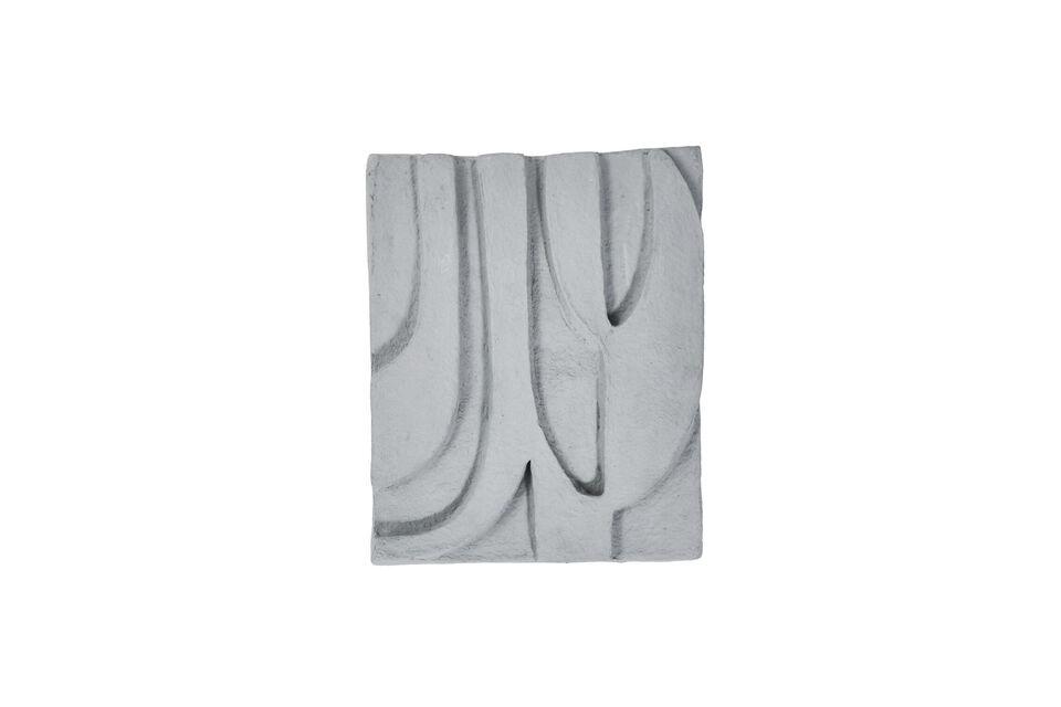 Wanddeko 40x50 cm recycelte Baumwolle grau HDMachie House Doctor