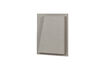 Miniaturansicht Wanddekoration 104x84 cm Betonoptik Grau Numa 1