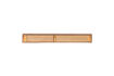 Miniatuur Wandkast 130 cm MDF naturel SHOW IT 8