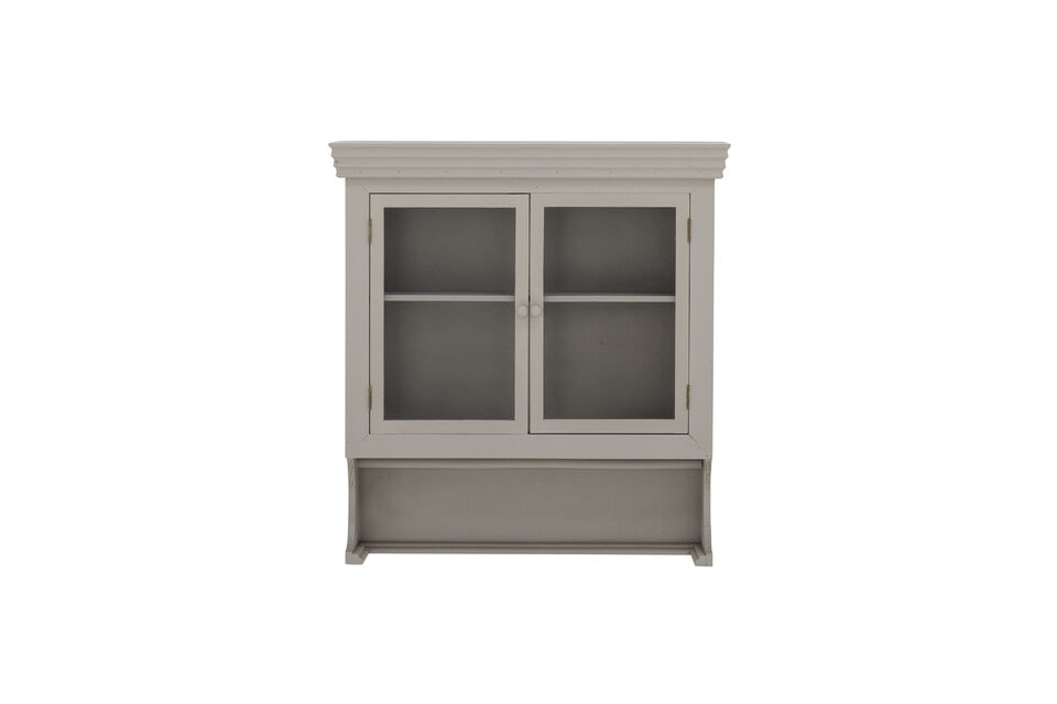 Wandkast 65x70x20 cm van grijs vurenhout Pilu Bloomingville