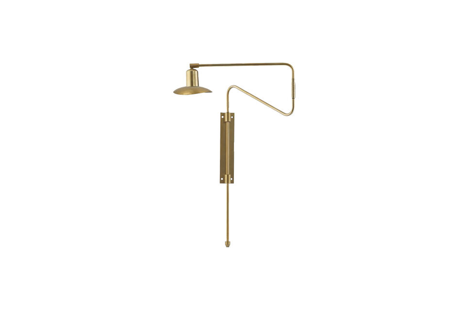 Wandlamp 63 cm Messing HDSwing House Doctor