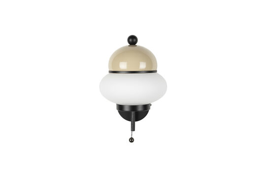 Wandlamp van beige ijzer Bumble Productfoto