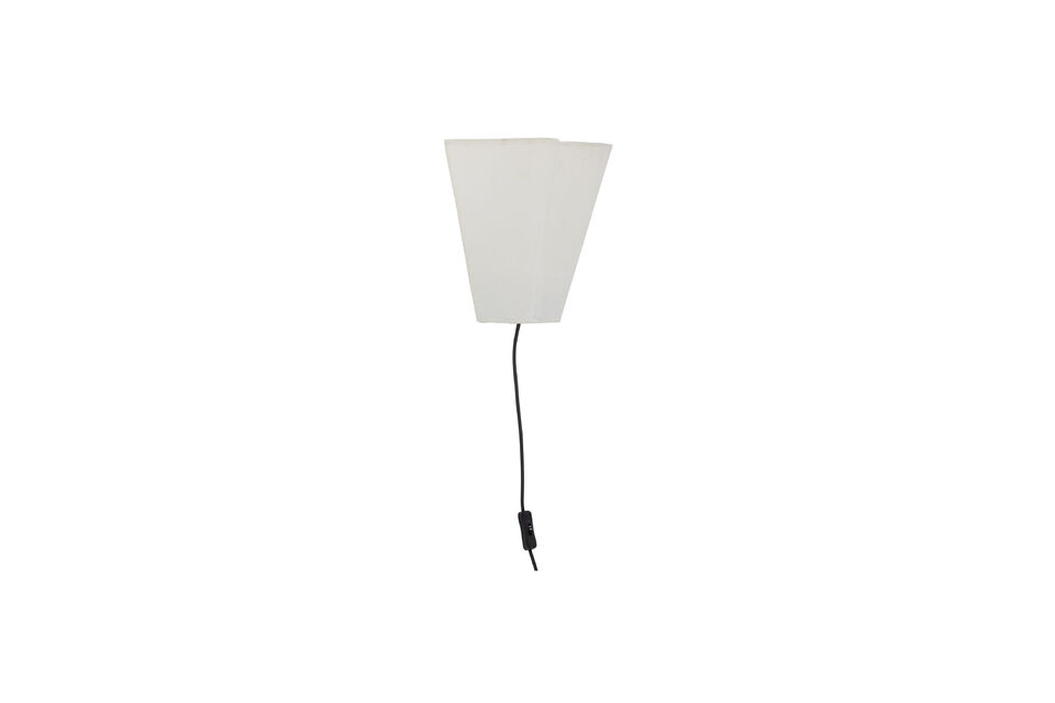 Wandlamp van wit papier Janese - 3