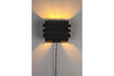 Miniatuur Wandlamp zwart metaal Dumont 1