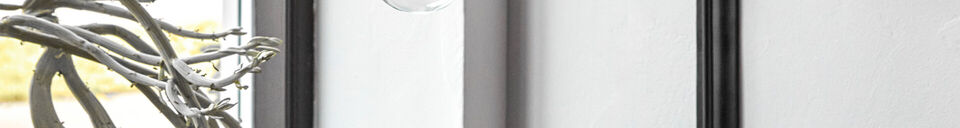Materialbeschreibung Wandleuchte H63 cm Eisen Schwarz HDSwing