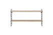 Miniatuur Wandplank 65x35 cm MDF naturel North 1