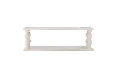 Wandplank 80x26 cm van wit MDF Salino
