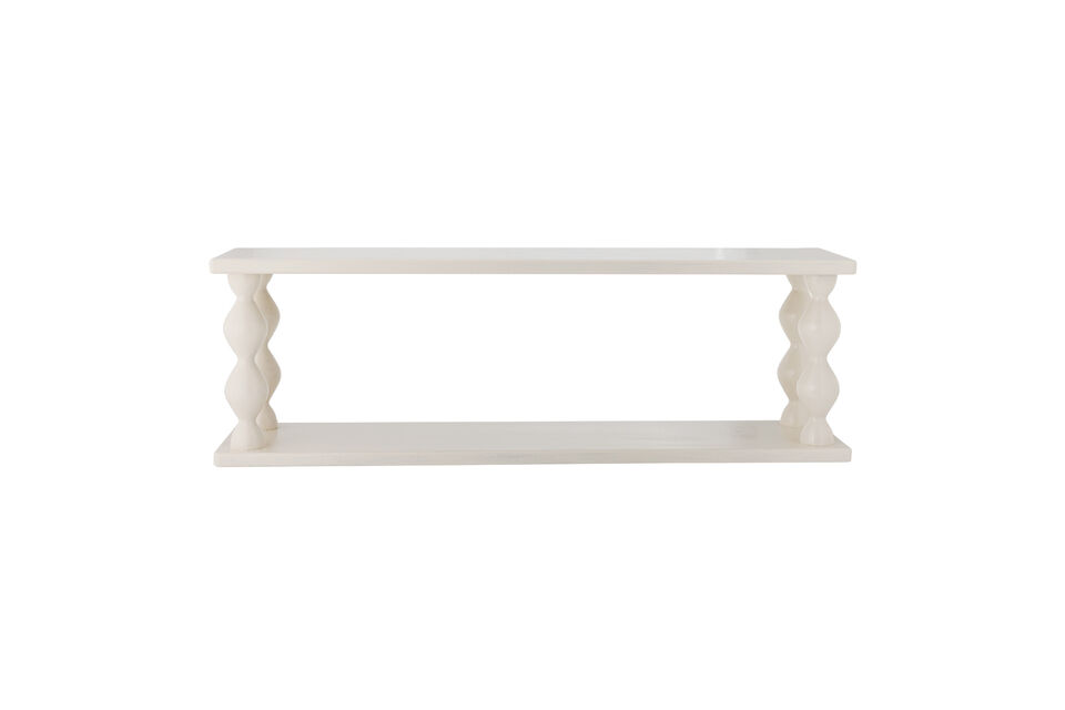 Wandplank 80x26 cm van wit MDF Salino Bloomingville