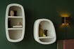 Miniatuur Wandplank beige marmer Veda 4