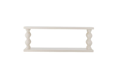 Wandplank van wit MDF Salino