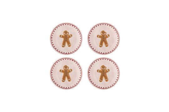 Schauen Sie die Produktbeschreibung an weihnachtsteller 4er-Set Ø16 cm aus Steingut in Rosa Binna Weihnachtsteller 4er-Set Ø16 cm aus Steingut in Rosa Binna
