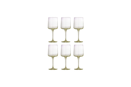 Schauen Sie die Produktbeschreibung an weingläser 6er-Set aus buntem Glas Luciana Weingläser 6er-Set aus buntem Glas Luciana