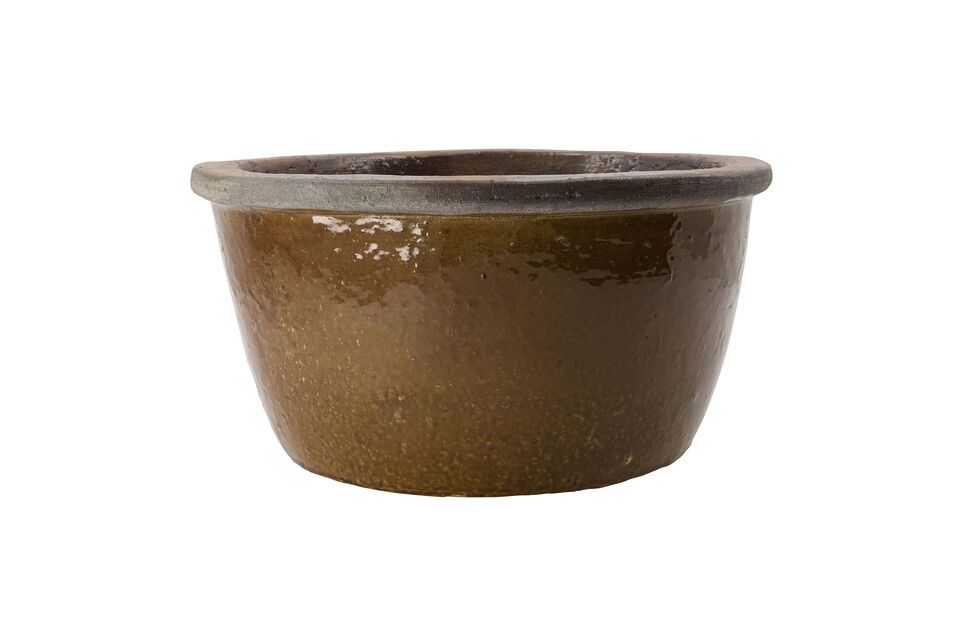 Whai brown clay planter House Doctor