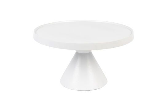 White aluminium coffee table Floss