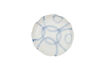Miniature White and light blue earthenware tray HDIsa 1