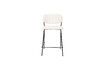 Miniature White bouclé counter chair Jolien 3