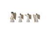 Miniature White candle holder Abba 1