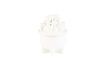 Miniature White ceramic vase 28 cm Bassin 11