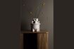 Miniature White ceramic vase 28 cm Bassin 1
