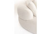 Miniature White fabric 3 seater sofa Noxx 20