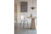 Miniature White fabric dining chair Bonnet 2