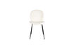 Miniature White fabric dining chair Bonnet 6