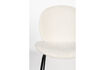Miniature White fabric dining chair Bonnet 10